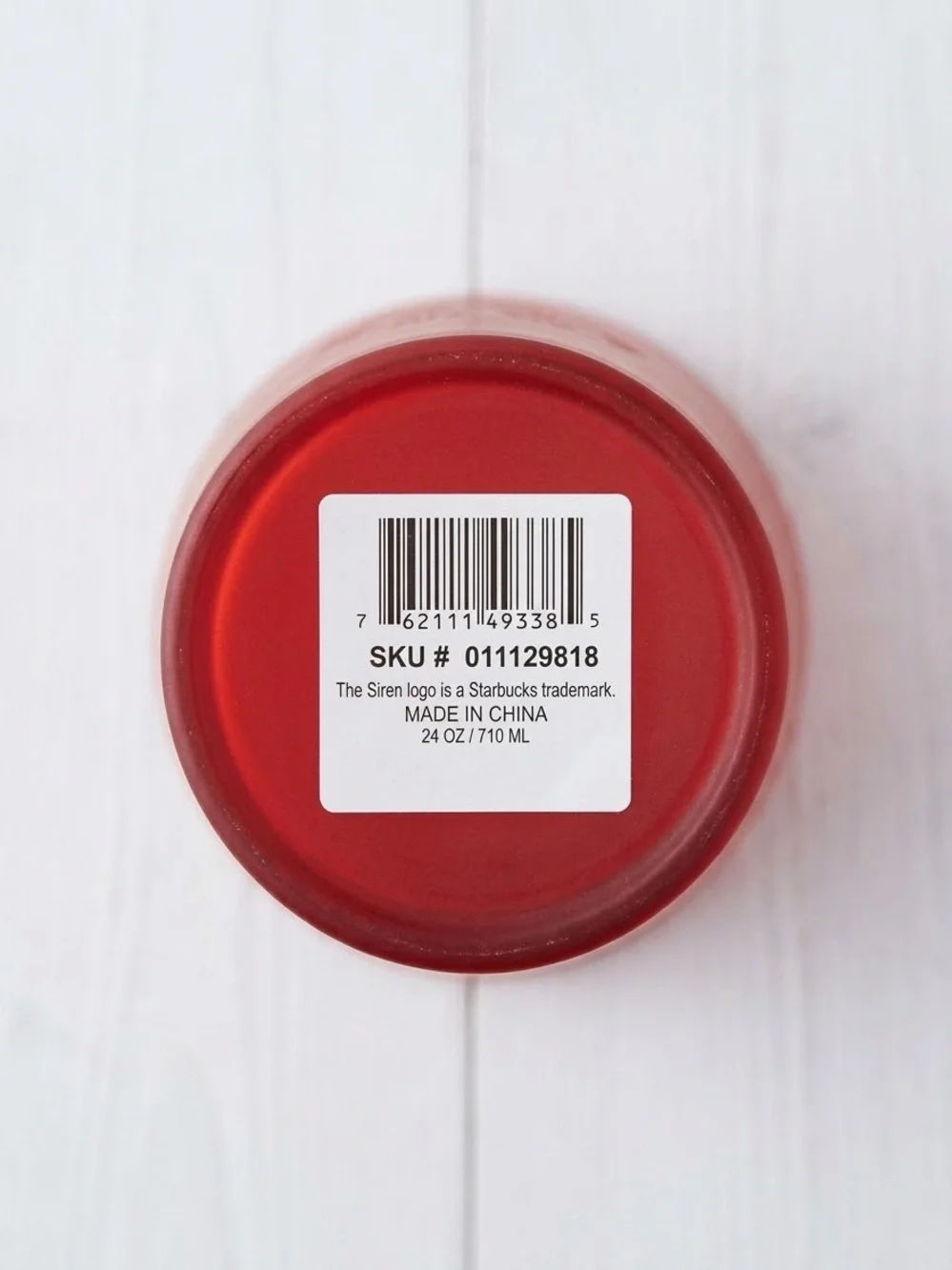 NWT Starbucks 2022 Soft Matte Red Hearts Dome Tumbler Venti Cold Cip 24oz Spring